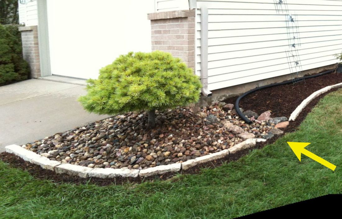 Downspout extensions and underground drainage installation in Owensboro, Kentucky